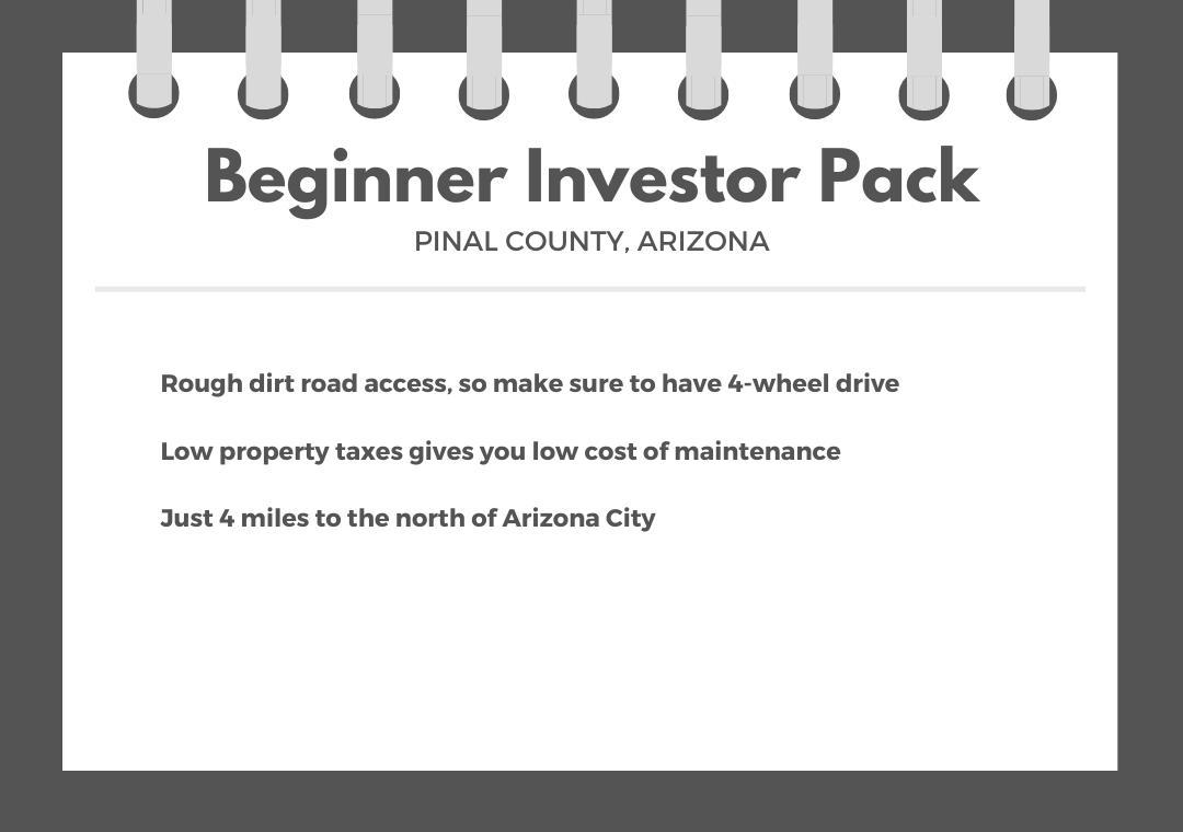Six Arizona Lots for the Beginner Investor - Image 0