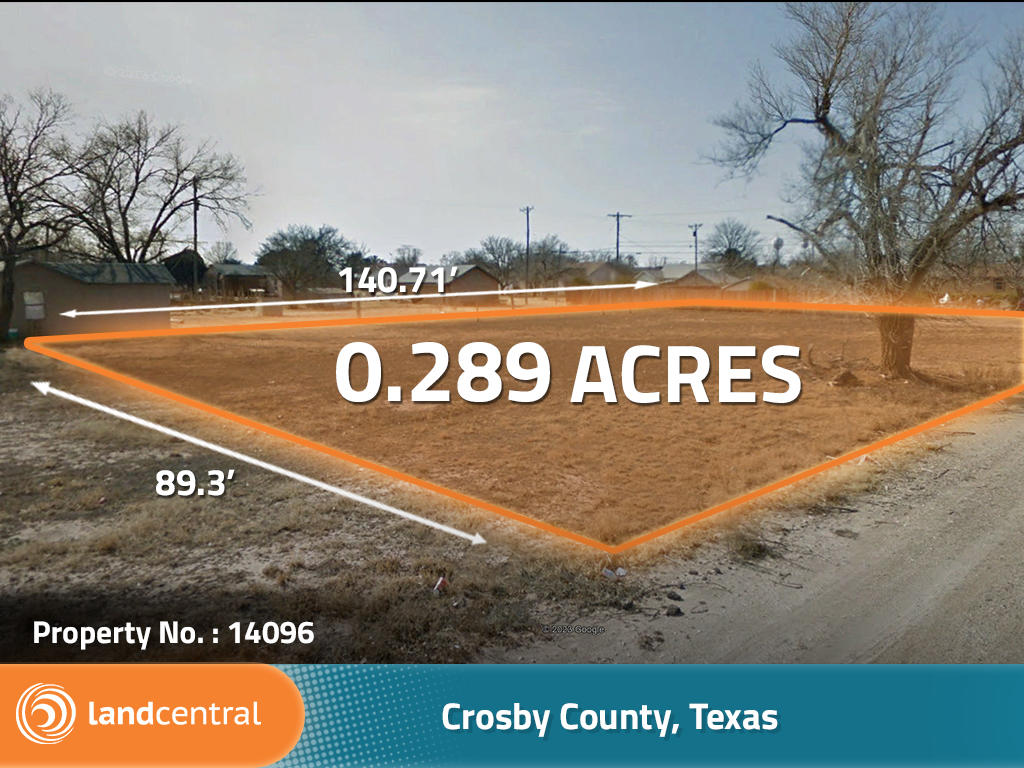 Nice sized corner lot in a small Texas town surrounded by farmland - Image 1