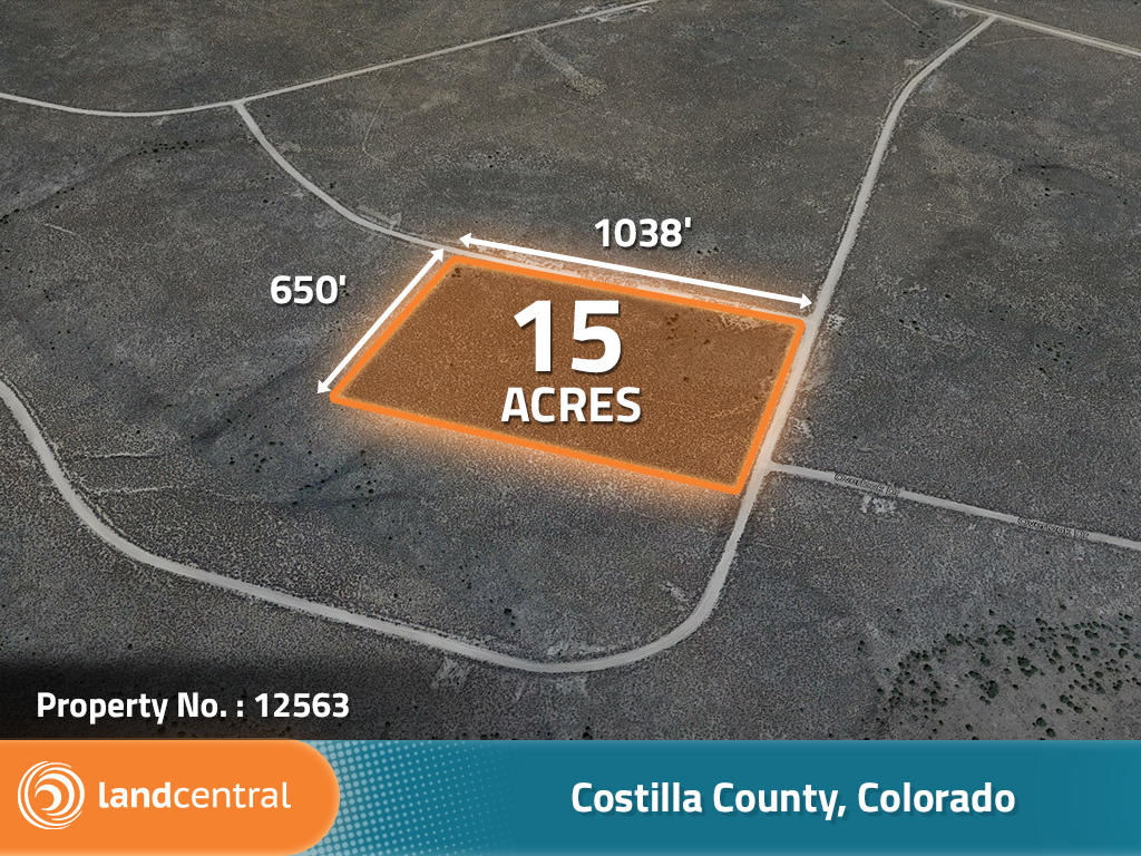 15 amazing acres on a corner lot in the southern part of Colorado - Image 2