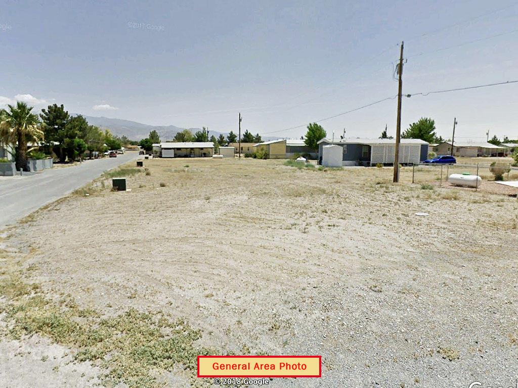 Mobile Home Ready Lot an Hour From Las Vegas, NV LandCentral