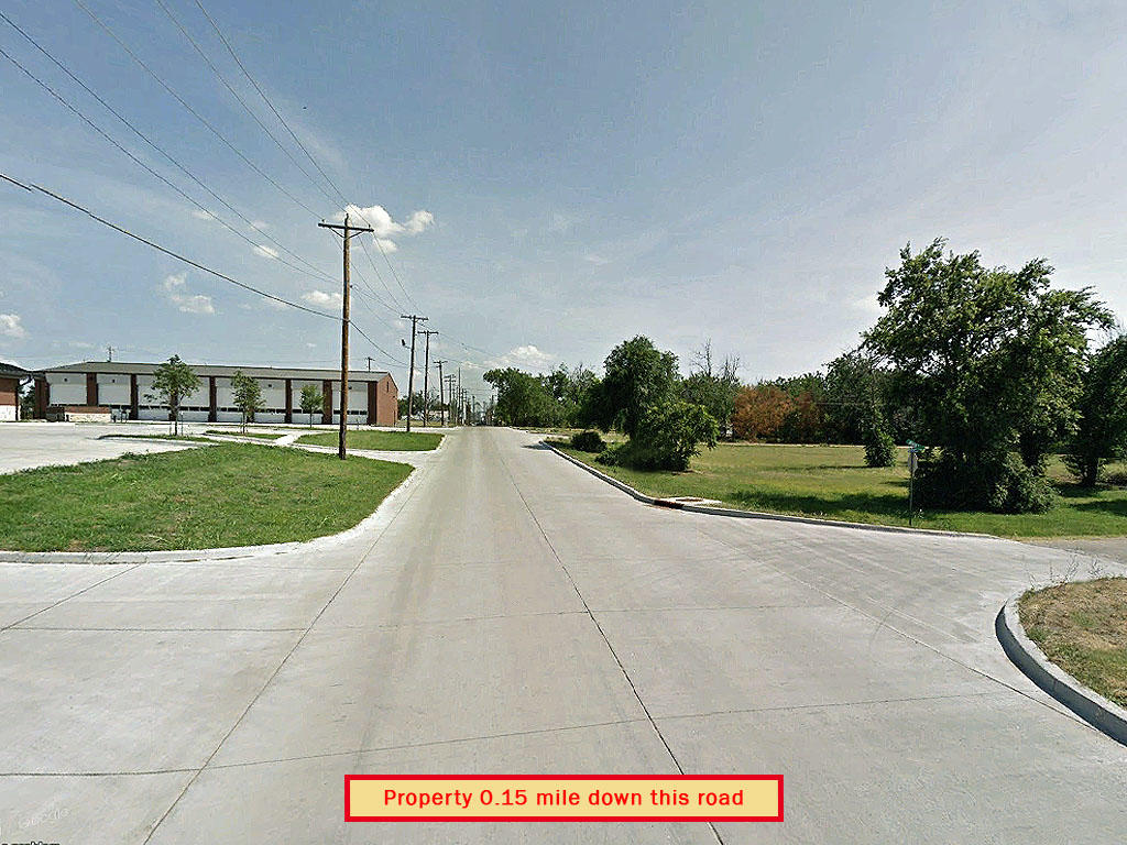 City of Cushing lot in residential area LandCentral